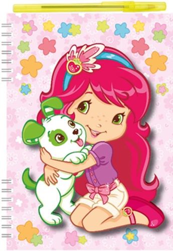 Psac� sada Z�pisn�k 3D Strawberry + pero