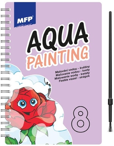 Malov�n� vodou - kv�tiny 8