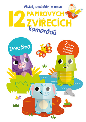 12 pap�rov�ch zv��ec�ch kamar�d� Divo�in