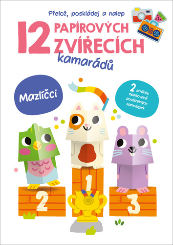 12 pap�rov�ch zv��ec�ch kamar�d� Mazl��c
