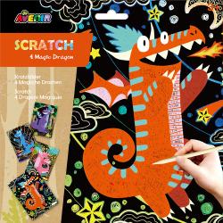 �krabac� obr�zky 4ks Drak