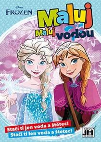 Maluj vodou A5 Ledov� kr�lovstv� JM