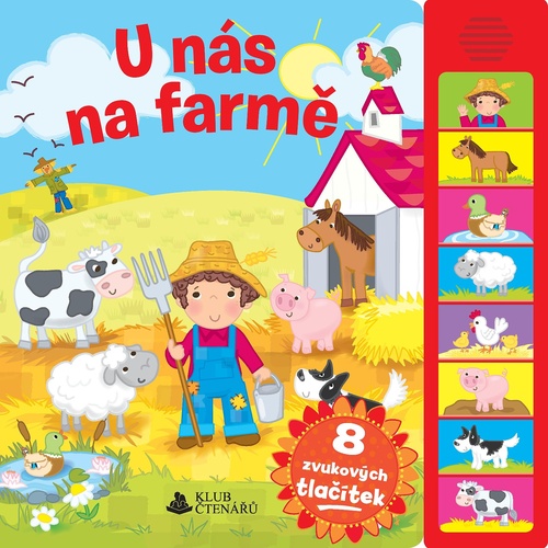 U n�s na farm� 8 zvukov�ch tla��tek 2v