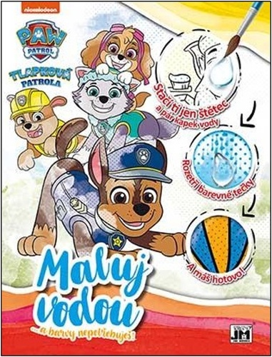 Vodov� omalov�nka Tlapkov� patrola A4 JM