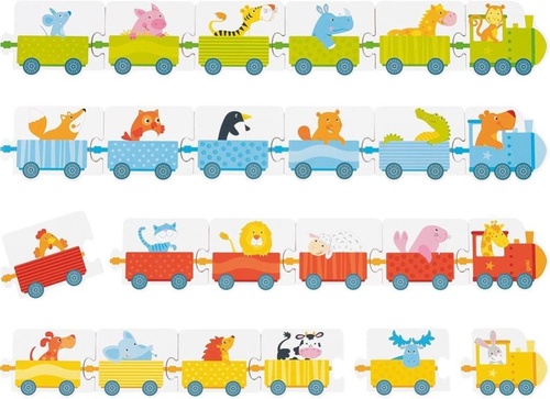 Puzzle hra s kostkami Vl��ky