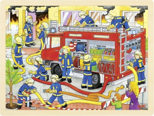 D�ev�n� puzzle Boj s ohn�m 48 d�lk�