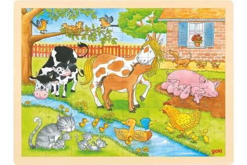 D�ev�n� puzzle �ivot na farm� 48 d�lk�