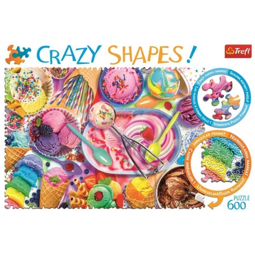 Crazy Shapes puzzle Sladk� sny 600 d�lk�
