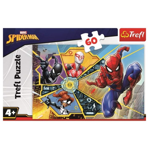 Puzzle Spiderman Na s�ti 60 d�lk�