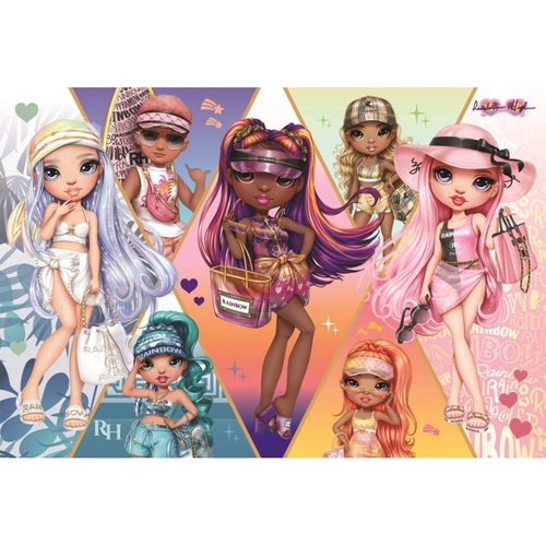 Puzzle Rainbow high ��astn� kamar�dky