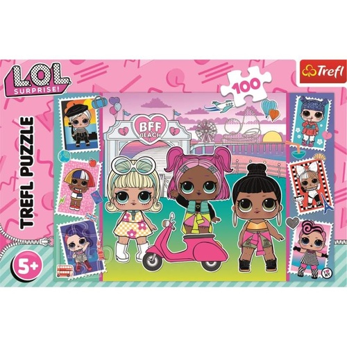 Puzzle LOL Surprise Fotky panenek 100d