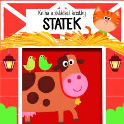 Kniha a skl�dac� kostky Statek
