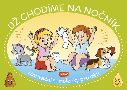 Motiva�n� samolepky pro d�ti - U� chod�me na no�n�k