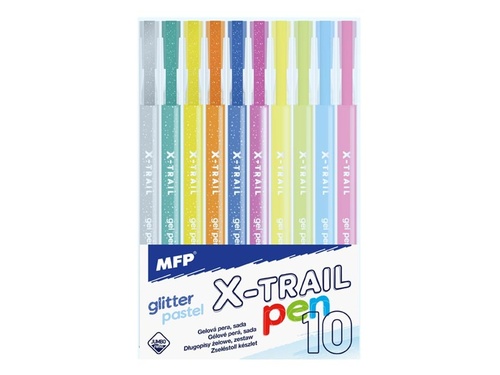 Gelov� pero set BS 10ks Glitter