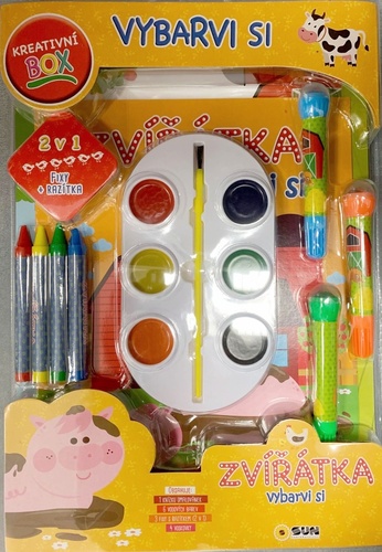 BOX Vybarvi si Zv���tka