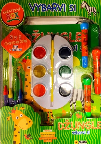 BOX Vybarvi si D�ungle