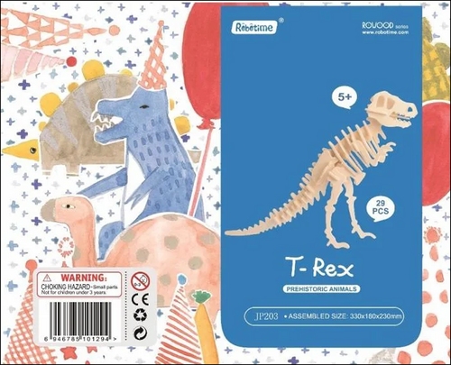 D�ev�n� 3D puzzle Tyrannosaurus Rex