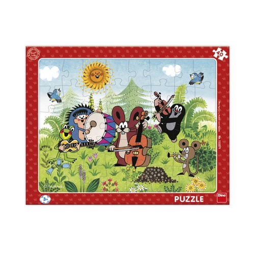 Puzzle 40 Krtek a kapela deskov�