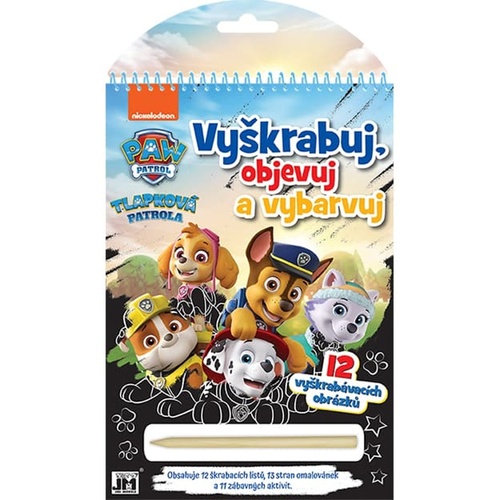 Vy�krabuj, objevuj, vybarvuj Tlapkov�...