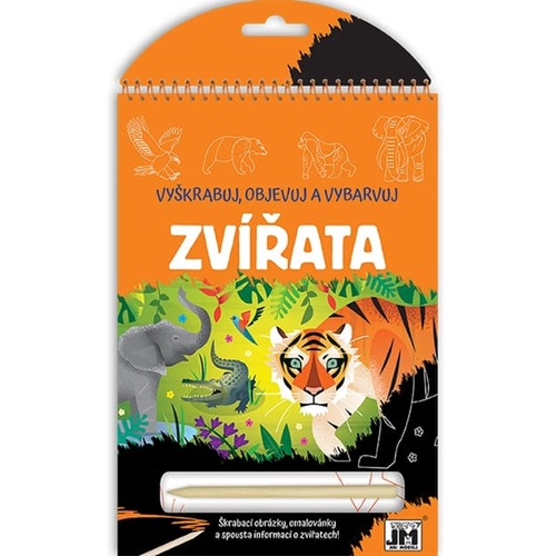 Vy�krabuj, objevuj, vybarvuj Zv��ata JM