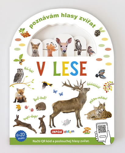 Pozn�v�m hlasy zv��at - V lese (s QR k�dy)