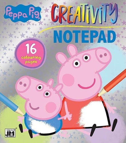 Blok na vyfarbenie Prasiatko Peppa
