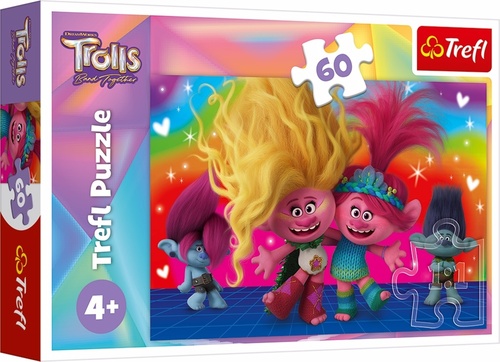 Puzzle Trollov� 3 P��tel�t� Trollov� 60