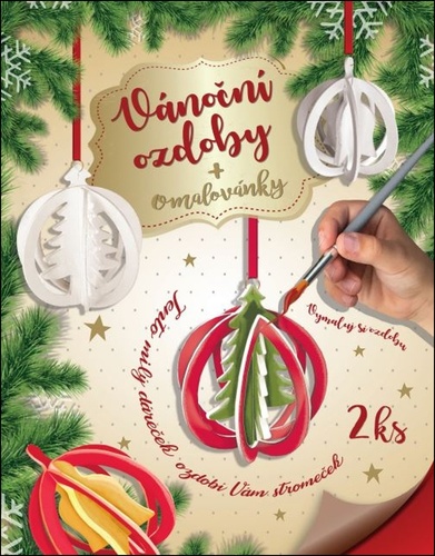 3D Omalov�nky Stromek a zvonek