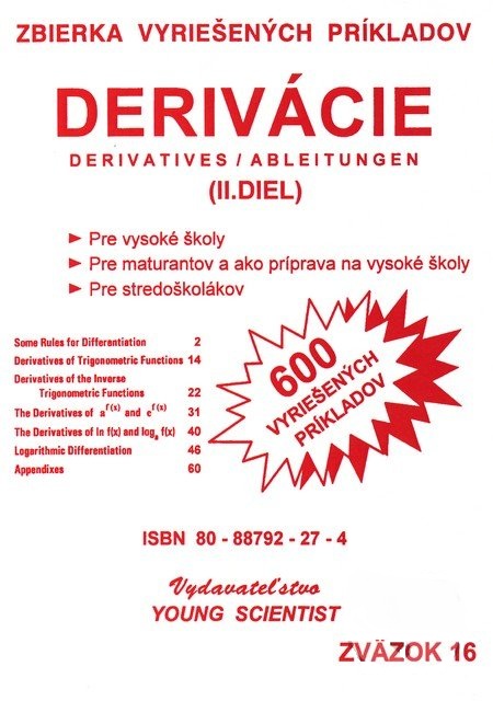 Deriv�cie II. diel