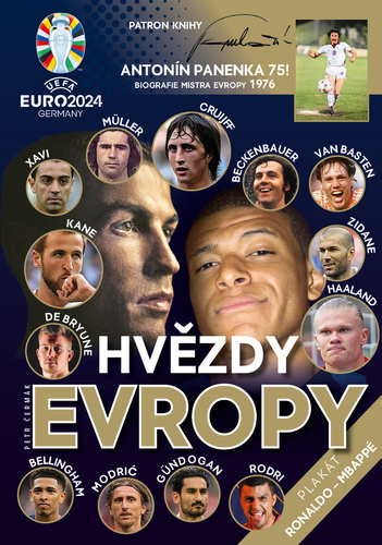 Hv�zdy Evropy Kniha k EURO 2024 v N�m.