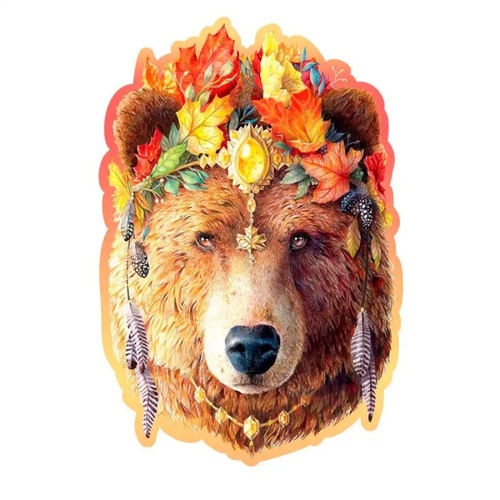 D�ev�n� puzzle Stylov� medv�d 250 d. EKO