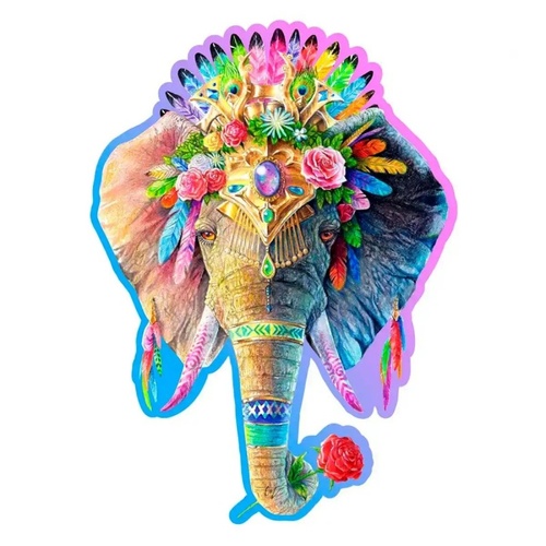 D�ev�n� puzzle Elegantn� slon 250 d. EKO