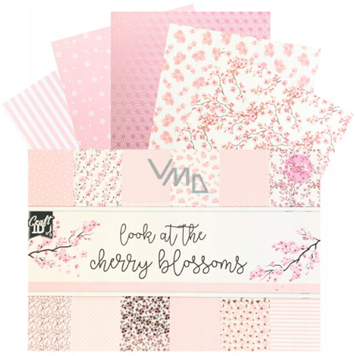 Kreativn� blok se zlacen�m Cherry