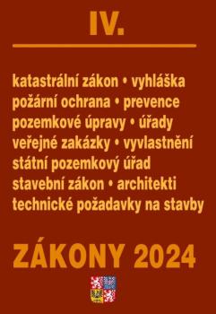 Z�kony IV 2024 � stavebnictv�, katastr