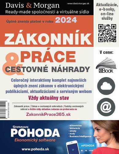 Z�konn�k pr�ce a Cestovn� n�hrady 2024