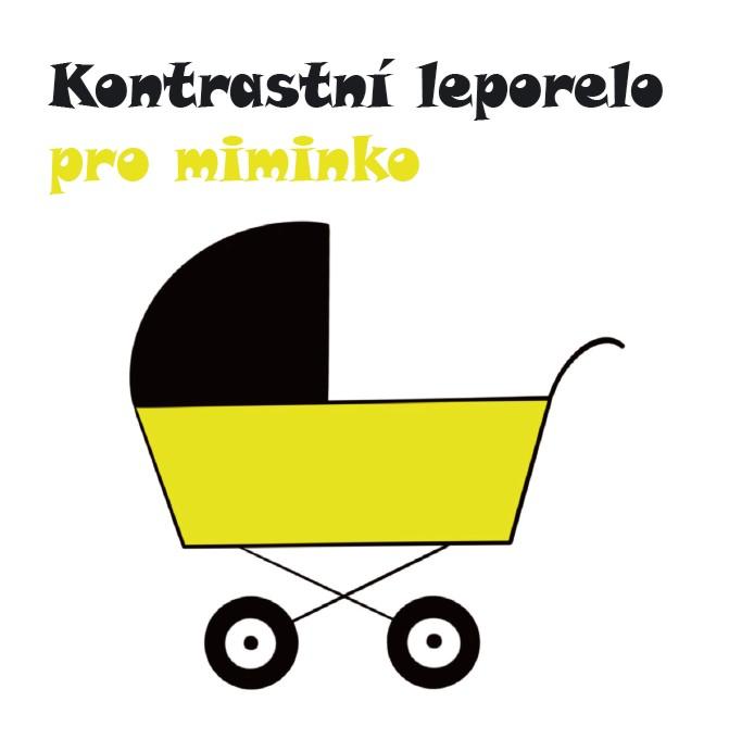 Kontrastn leporelo pro miminko