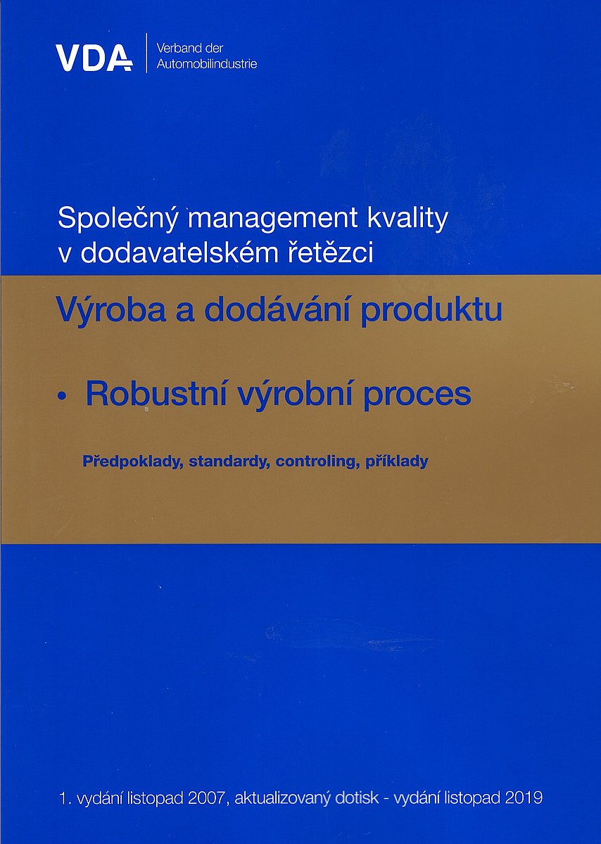 V�roba a dod�v�n� produktu.Robustn� v�robn� proces - aktualizace