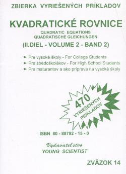 Kvadratick� rovnice II.diel