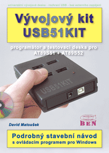 V�vojov� kit USB51KIT pro AT89S51 a AT89S52