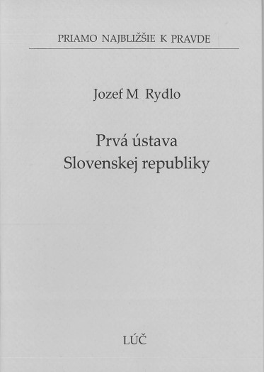 Prv� �stava Slovenskej republiky