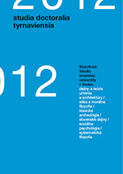 Studia doctoralia Tyrnaviensia 2012