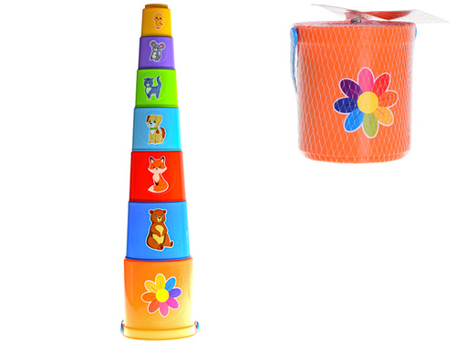 Pyramida skl�dac� kal�ky s obr�zky