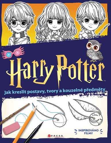 Harry Potter: Jak kreslit postavy, tvory a kouzeln� p�edm�ty