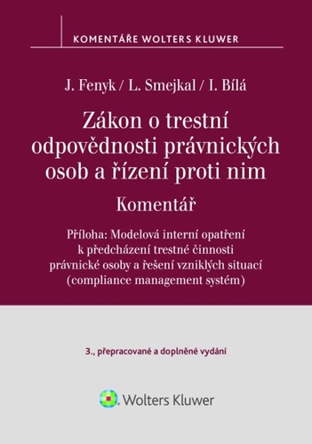 Z�kon o trestn� odpov�dnosti pr�v.os. 3v