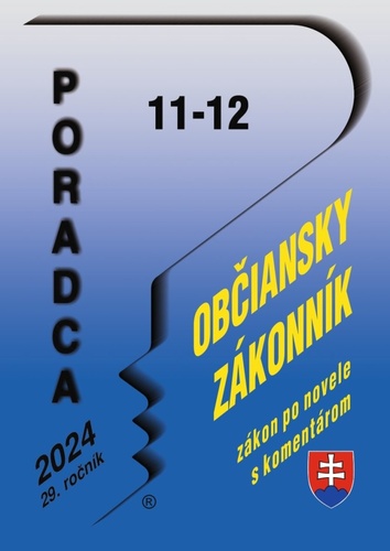 Poradca 11-12/2024 � Ob�iansky z�konn�k