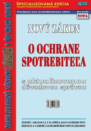 Nov� z�kon o ochrane spotrebite�a
