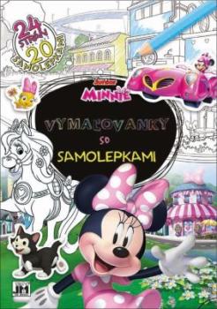 Vyma�ovanky so samolepkami - Minnie (A4)