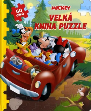 Mickey a jeho p��tel� - Velk� kniha puzzle