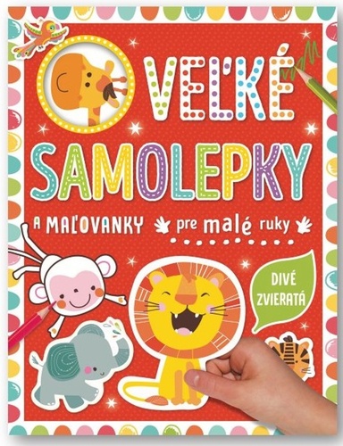 Ve�k� samolepky a ma�ovanky Div� zvierat