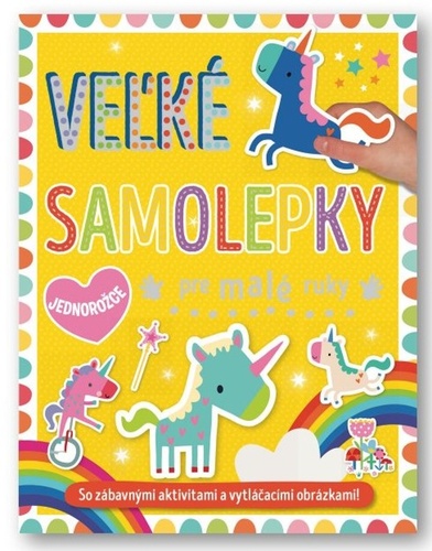 Ve�k� samolepky a ma�ovanky Jednoro�ce